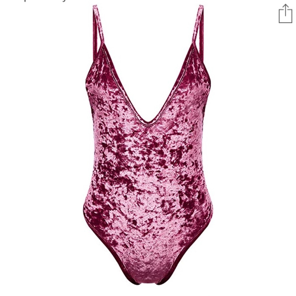 Red Velvet Bodysuit